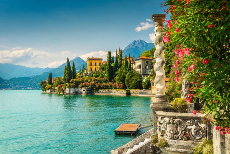 Lake Como in Italy