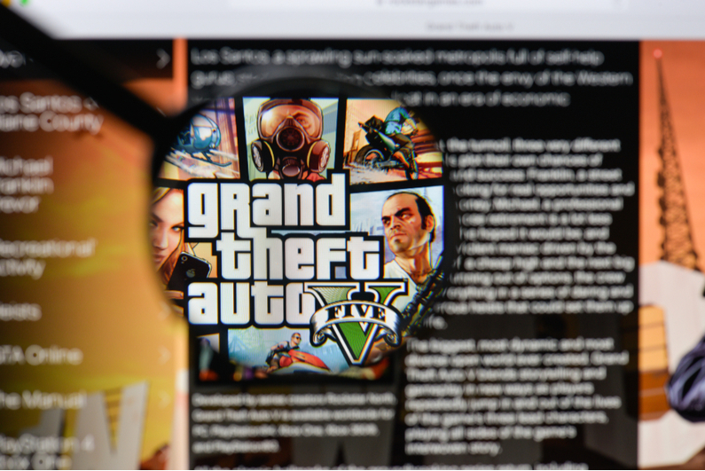 Grand Theft Auto V logo