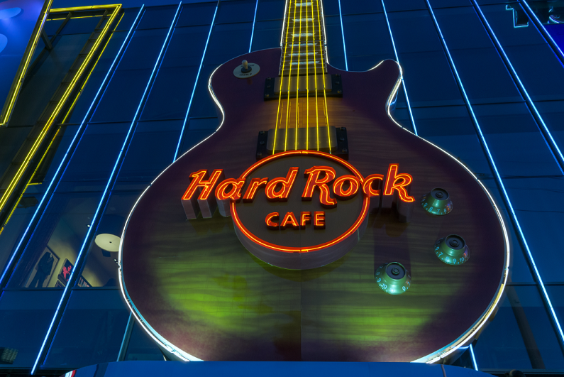 Hard Rock Cafe on the Las Vegas Strip