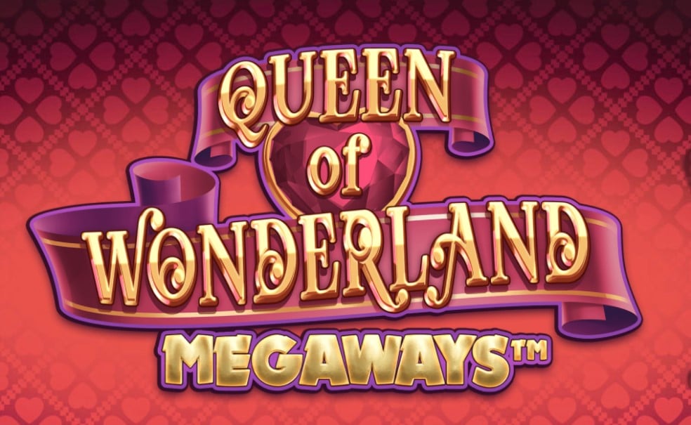 Queen of Wonderland Megaways slot logo by iSoftBet