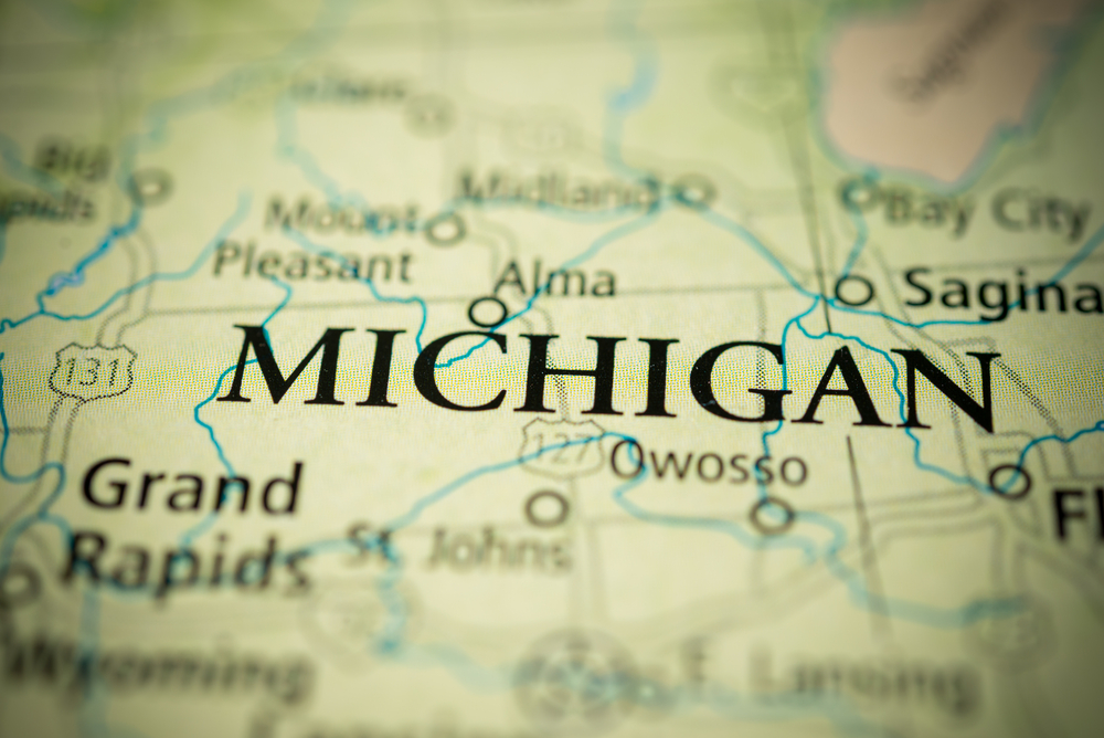 Map of Michigan